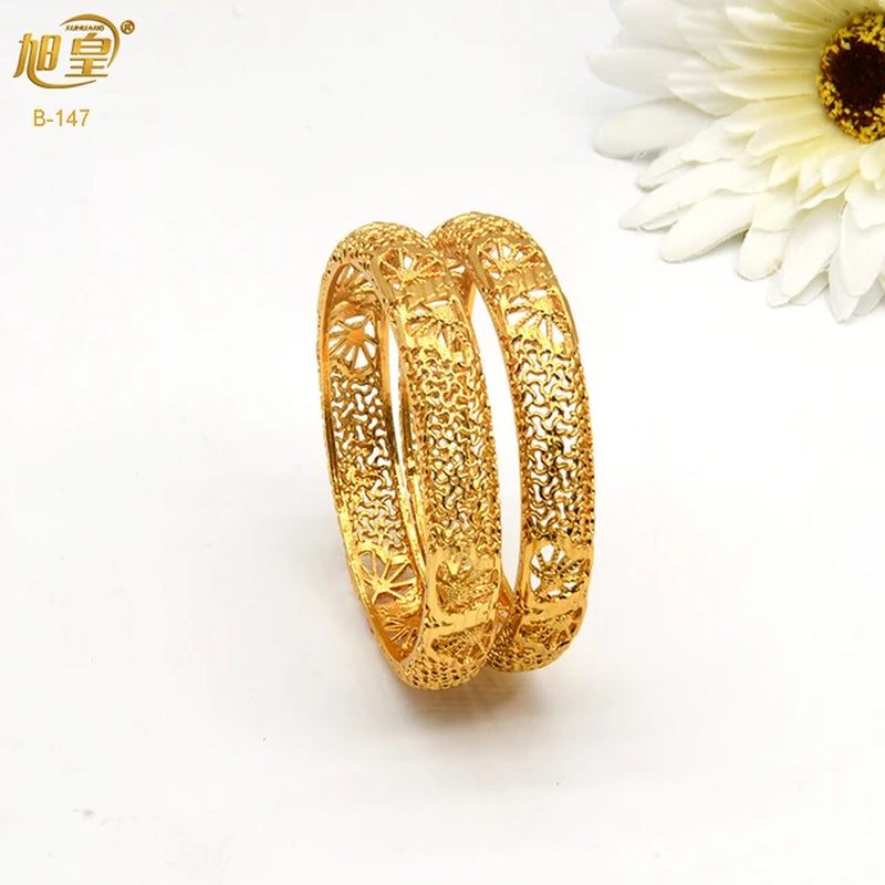 Dubai Plated Bangle Bracelet