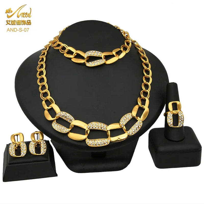 Indian Jewelry Sets Dubai 24K Gold Plated