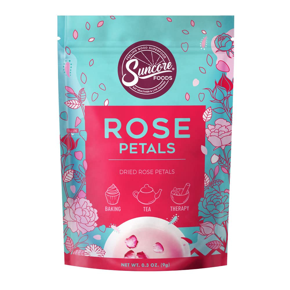 Dried Rose Petals (Caffeine-Free Tea)