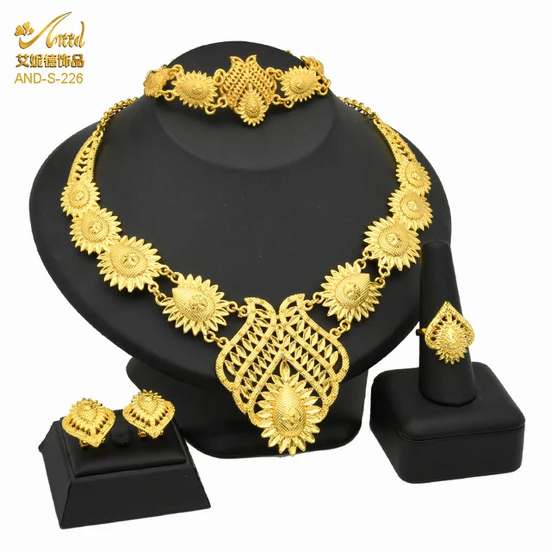 Indian Jewelry Sets Dubai 24K Gold Plated