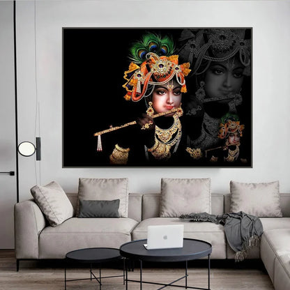 Sri Krishna Canvas Paintings