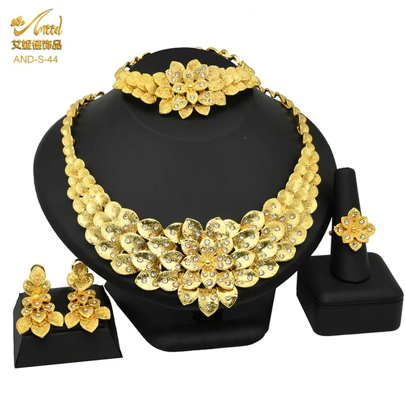 Indian Jewelry Sets Dubai 24K Gold Plated