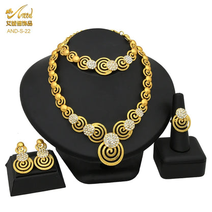 Indian Jewelry Sets Dubai 24K Gold Plated