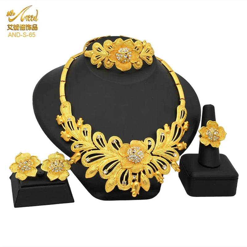 Indian Jewelry Sets Dubai 24K Gold Plated