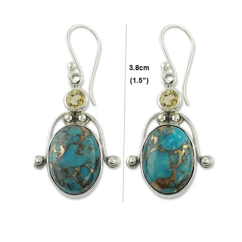 Vintage Small Dangle Women Earrings