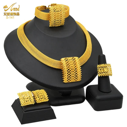 Indian Jewelry Sets Dubai 24K Gold Plated