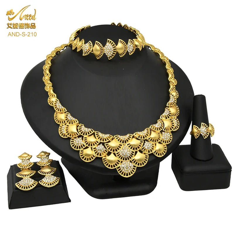 Indian Jewelry Sets Dubai 24K Gold Plated