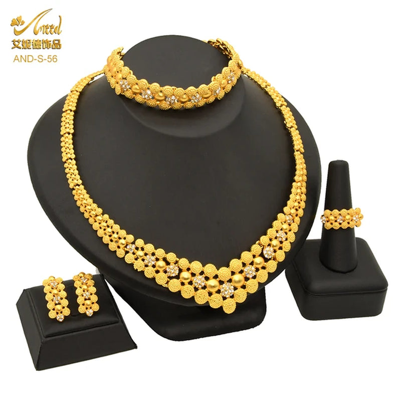 Indian Jewelry Sets Dubai 24K Gold Plated