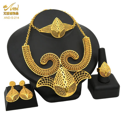 Indian Jewelry Sets Dubai 24K Gold Plated