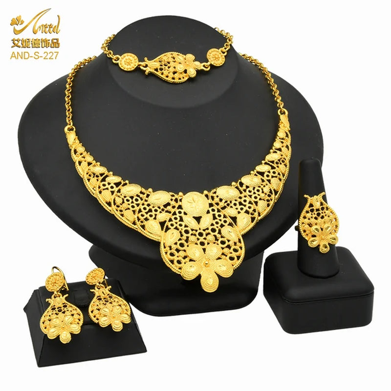 Indian Jewelry Sets Dubai 24K Gold Plated