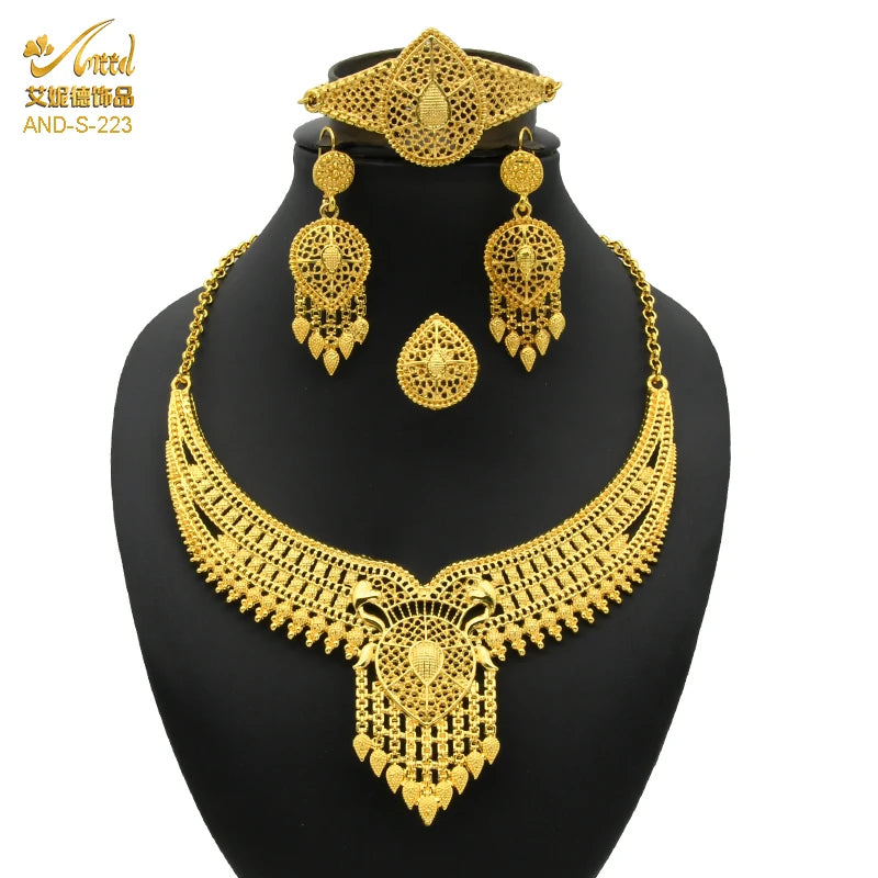 Indian Jewelry Sets Dubai 24K Gold Plated