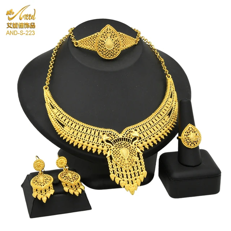 Indian Jewelry Sets Dubai 24K Gold Plated