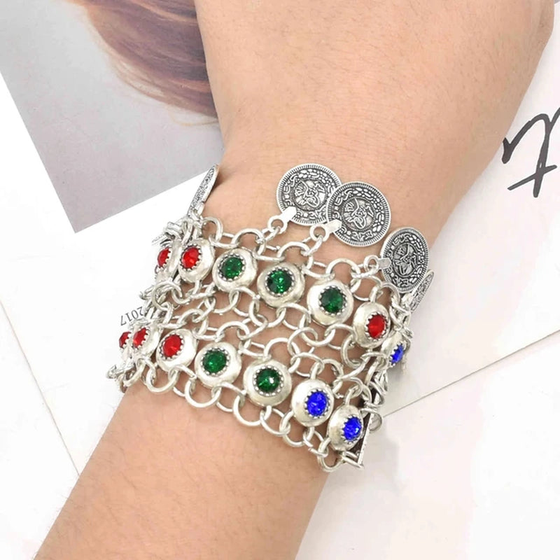  Coins Bracelet for Women Indian Jewelry