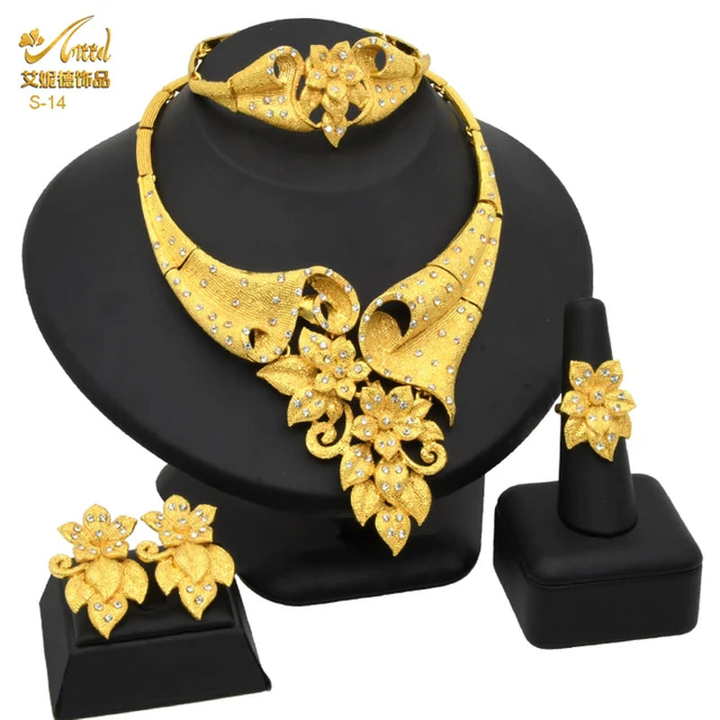 Indian Jewelry Sets Dubai 24K Gold Plated