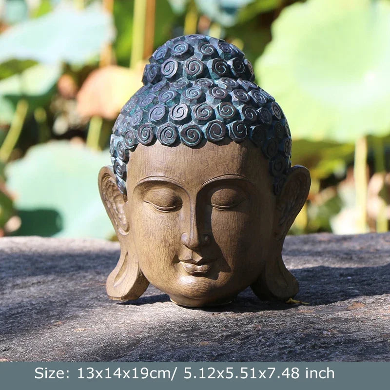 Buddha Statue Meditating Garden