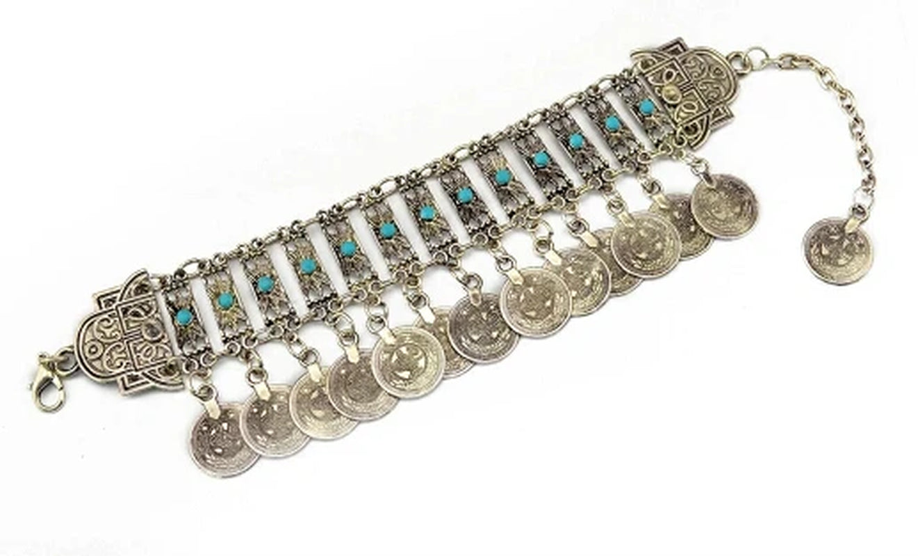  Coins Bracelet for Women Indian Jewelry