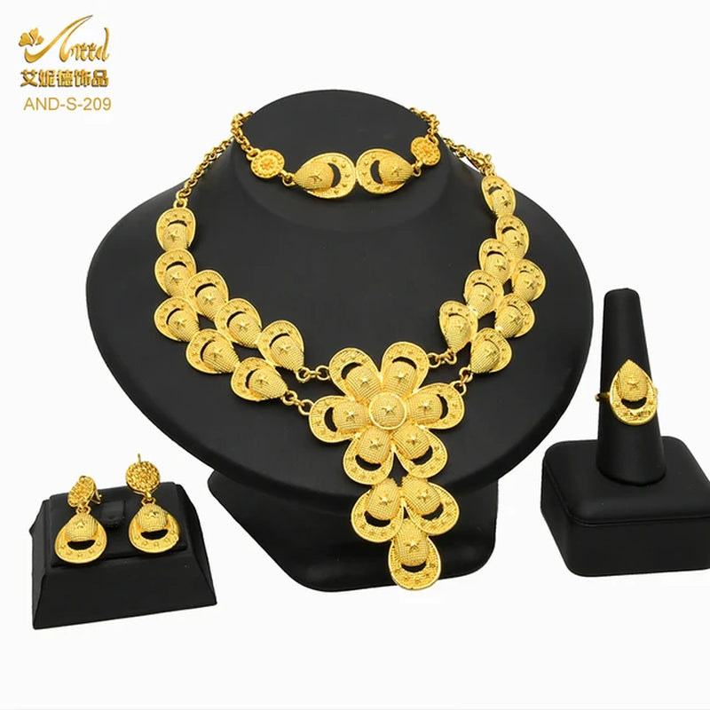 Indian Jewelry Sets Dubai 24K Gold Plated