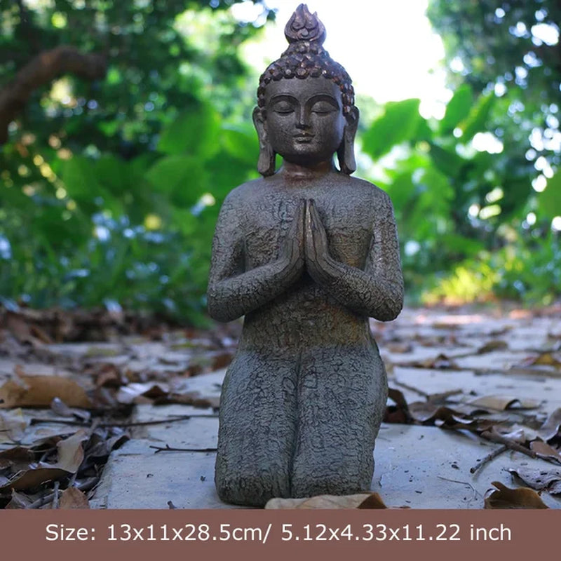 Buddha Statue Meditating Garden