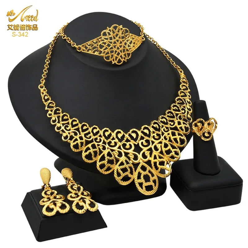 Indian Jewelry Sets Dubai 24K Gold Plated