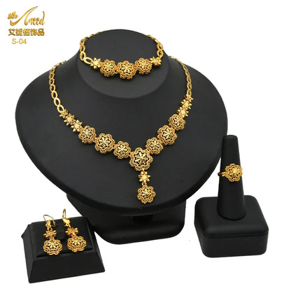 Indian Jewelry Sets Dubai 24K Gold Plated