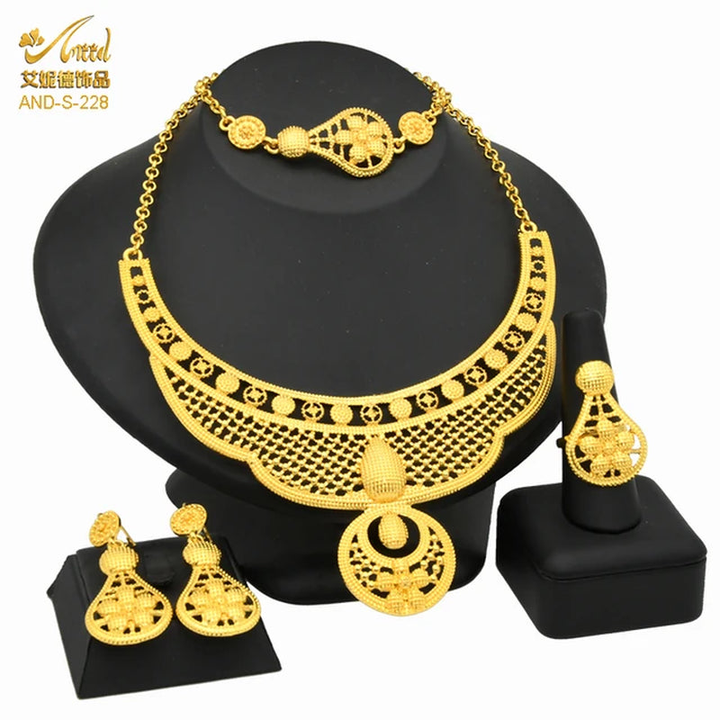 Indian Jewelry Sets Dubai 24K Gold Plated