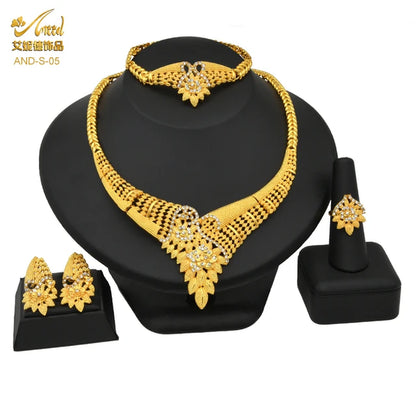 Indian Jewelry Sets Dubai 24K Gold Plated