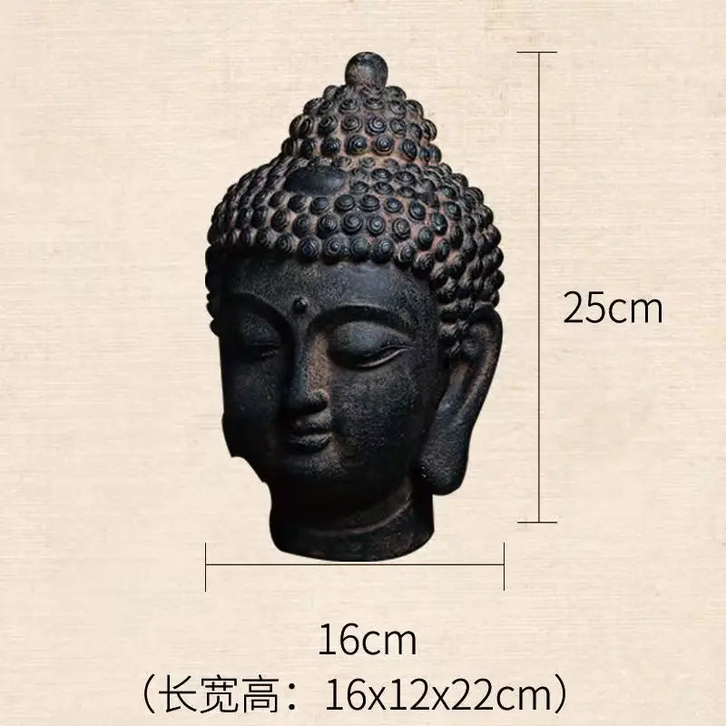 Buddha Head Figure Statues