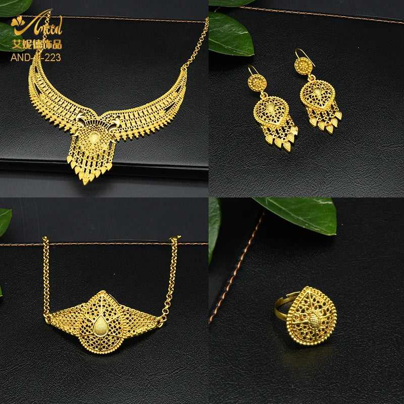 Indian Jewelry Sets Dubai 24K Gold Plated