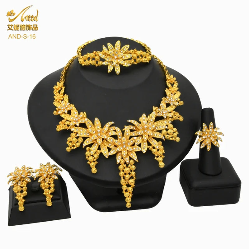 Indian Jewelry Sets Dubai 24K Gold Plated