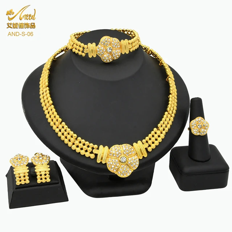 Indian Jewelry Sets Dubai 24K Gold Plated