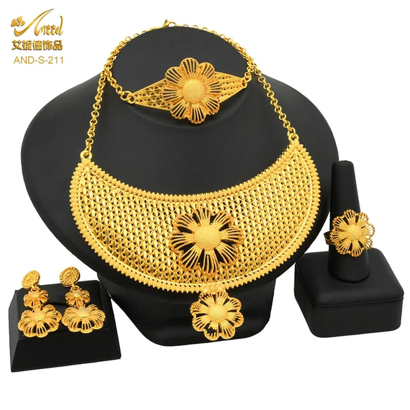 Indian Jewelry Sets Dubai 24K Gold Plated