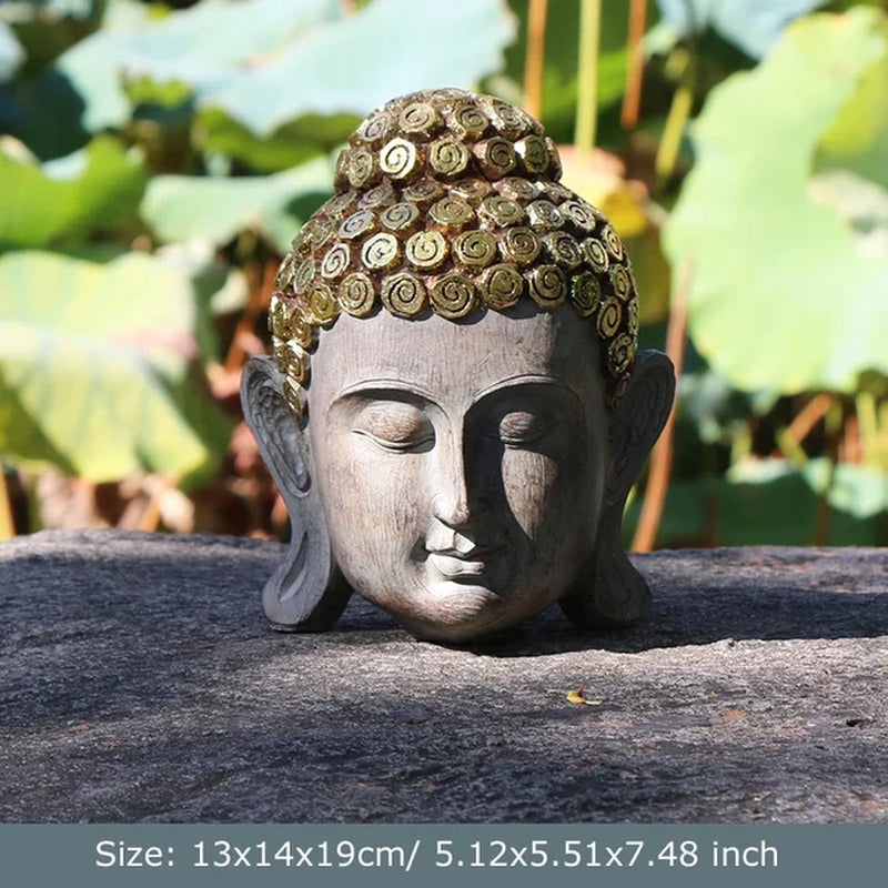 Buddha Statue Meditating Garden