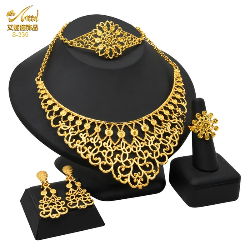 Indian Jewelry Sets Dubai 24K Gold Plated