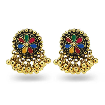 Sunflower Drop Earrings