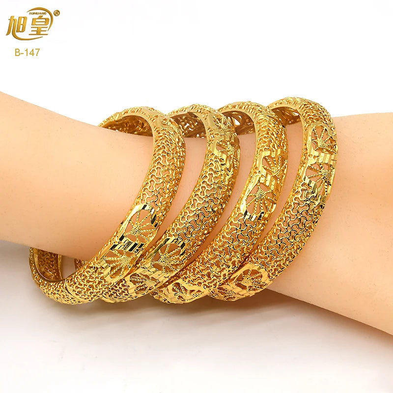 Dubai Plated Bangle Bracelet