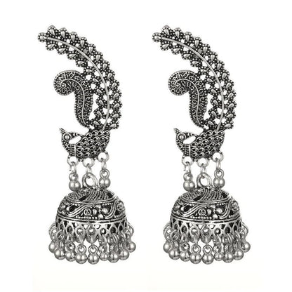 Ethnic Silver Earrings