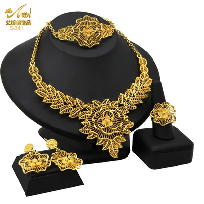 Indian Jewelry Sets Dubai 24K Gold Plated