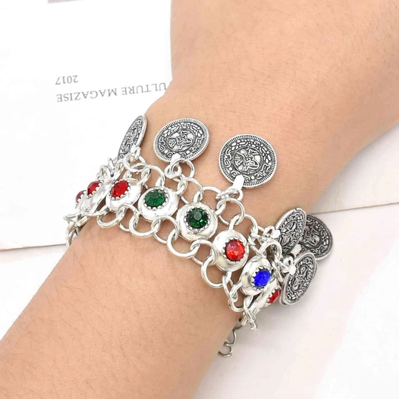  Coins Bracelet for Women Indian Jewelry