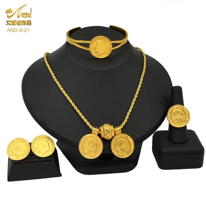 Indian Jewelry Sets Dubai 24K Gold Plated