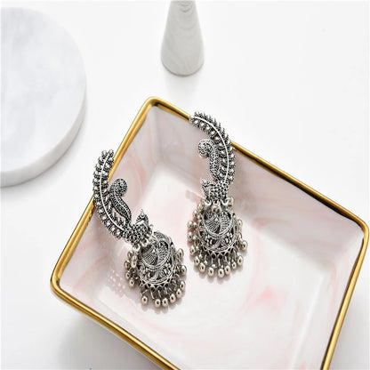 Ethnic Silver Earrings