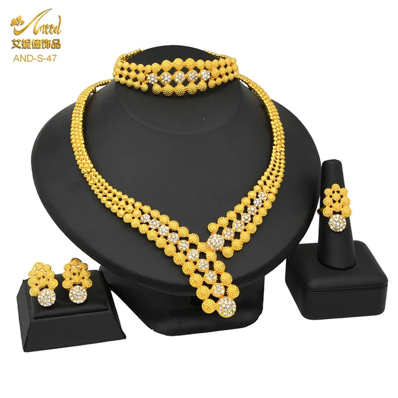 Indian Jewelry Sets Dubai 24K Gold Plated