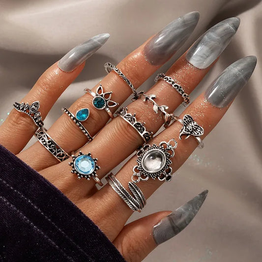 Indian Jewelry Knuckle Ring Set