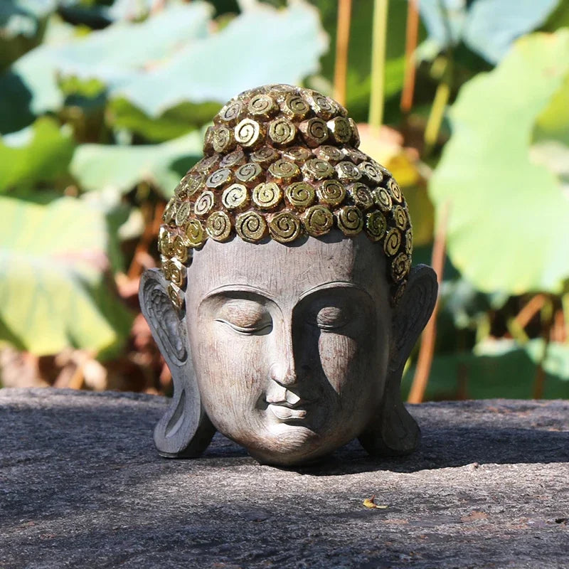 Buddha Statue Meditating Garden