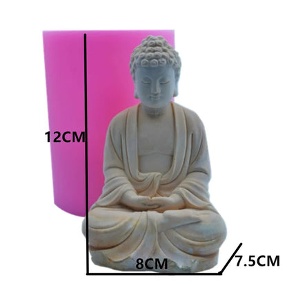 Buddha Design Silicone Candle Mold