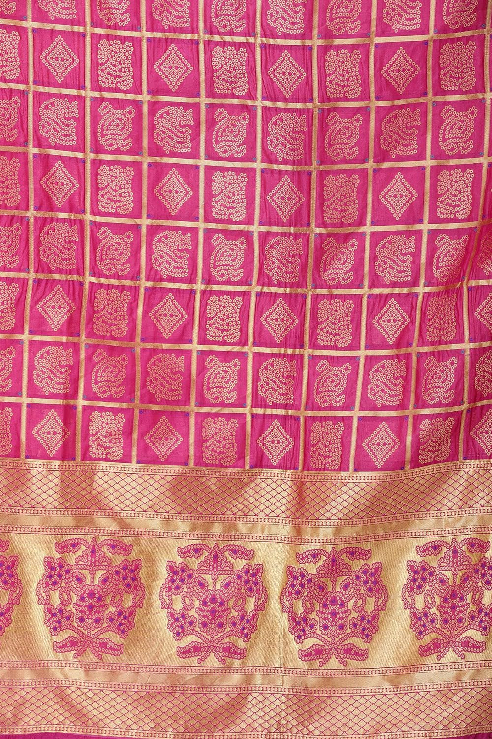 Indian Bandhani Gharchola Dupatta