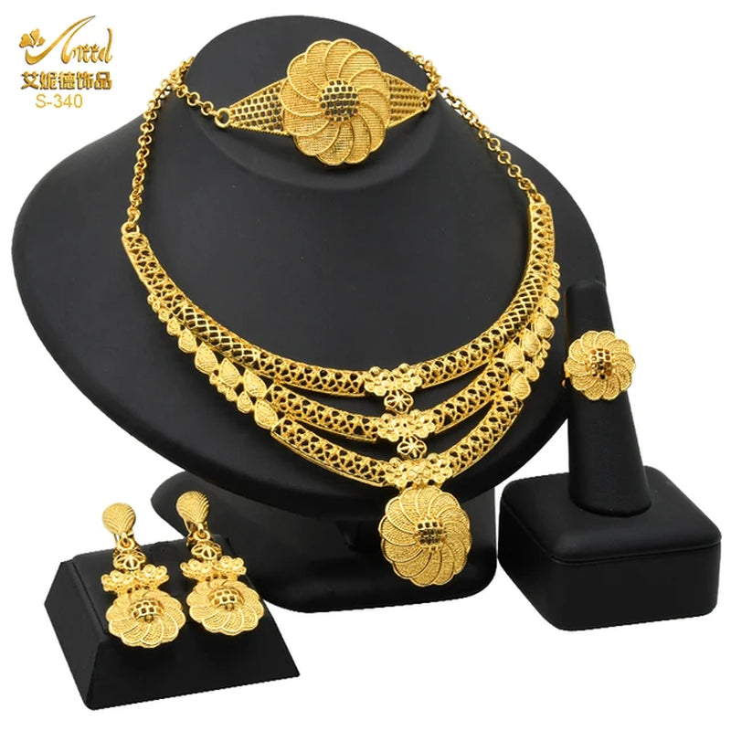 Indian Jewelry Sets Dubai 24K Gold Plated