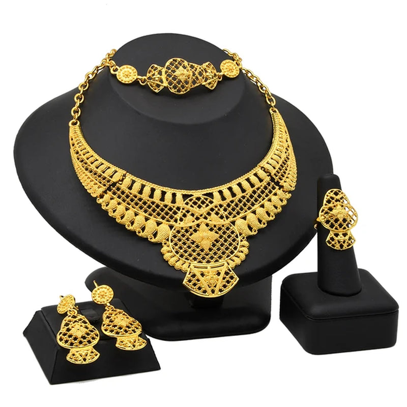 Indian Jewelry Sets Dubai 24K Gold Plated