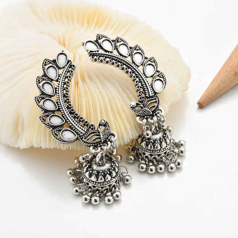 Ethnic Silver Earrings