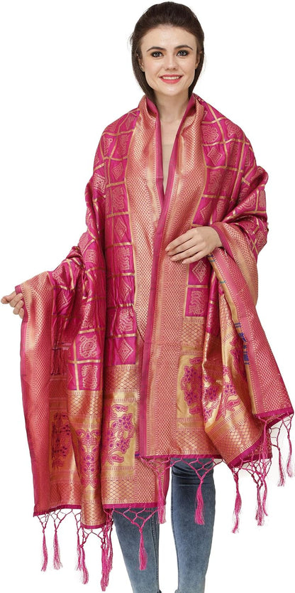 Indian Bandhani Gharchola Dupatta