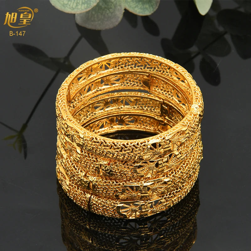 Dubai Plated Bangle Bracelet